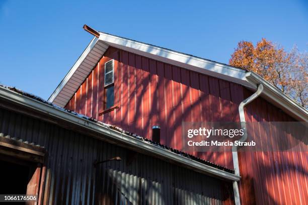 Red Barn Roof Photos and Premium High Res Pictures - Getty Images