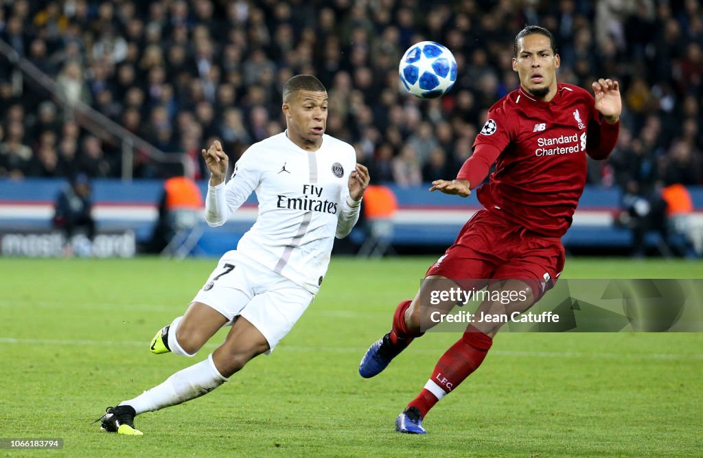 Paris Saint-Germain v Liverpool FC - UEFA Champions League Group C