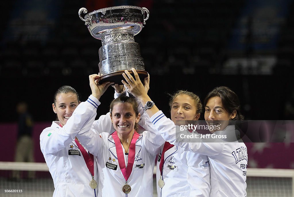 Fed Cup: USA v Italy