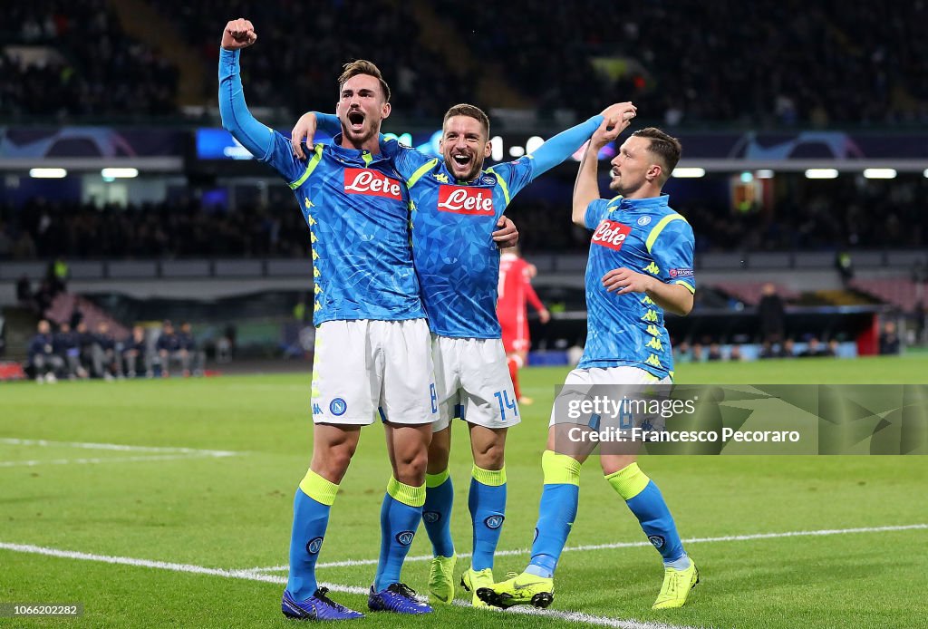 SSC Napoli v Red Star Belgrade - UEFA Champions League Group C