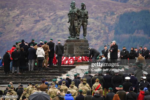 Both serving and former commandos gather during the Commando Memorial Service commemorate and pay respect to the sacrifice of service men and women...