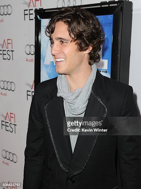 Actor Diego Gonzalez Boneta arrives at "Abel" screening during AFI FEST 2010 presented by Audi at Grauman's Chinese Theatre on November 7, 2010 in...