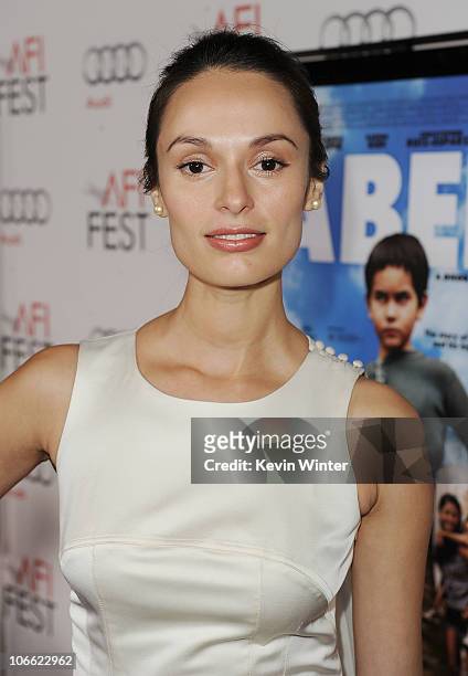 Actress Berenice Noriega arrives at "Abel" screening during AFI FEST 2010 presented by Audi at Grauman's Chinese Theatre on November 7, 2010 in...