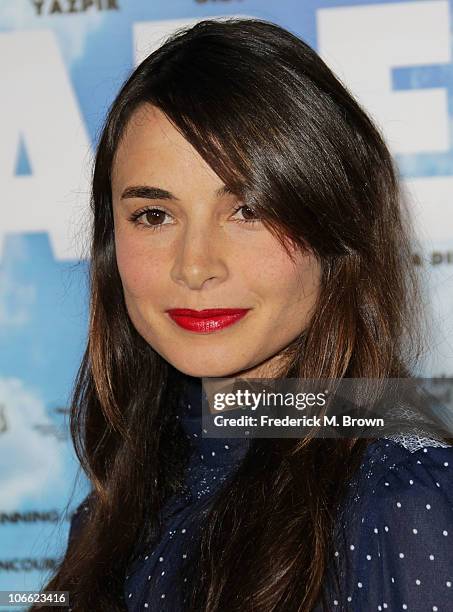 Actress Mia Maestro arrives at "Abel" screening during AFI FEST 2010 presented by Audi at Grauman's Chinese Theatre on November 7, 2010 in Hollywood,...