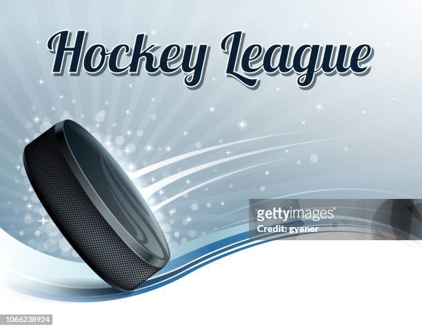 stockillustraties, clipart, cartoons en iconen met hockey winnende teken - hockey background