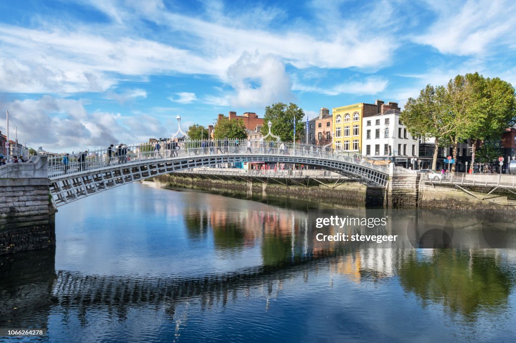 Pont de la Liffey, Dublin, Irlande