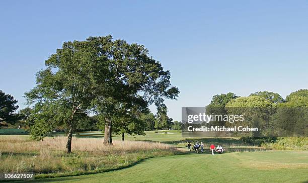 General view of the fourth hole during the second round of the Viking Classic held at Annandale Golf Club on October 1, 2010 in Madison, Mississippi.