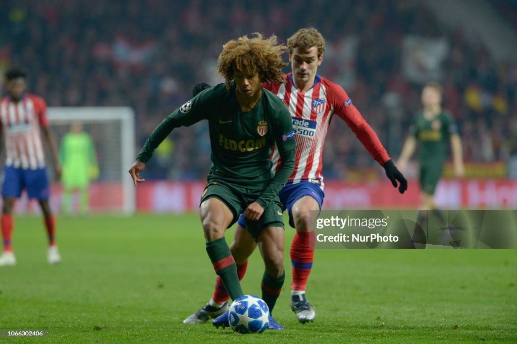 Club Atletico de Madrid v AS Monaco - UEFA Champions League Group A