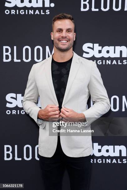 Beau Ryan attends the world premiere of the Stan Original Series BLOOM on November 29, 2018 in Sydney, Australia.