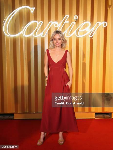 Nadia Fairfax attends the Cartier Precious Garage Party on November 29, 2018 in Sydney, Australia.