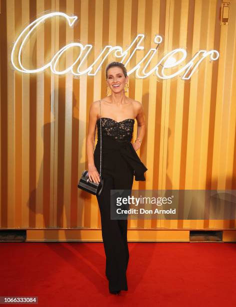 Kate Waterhouse attends the Cartier Precious Garage Party on November 29, 2018 in Sydney, Australia.