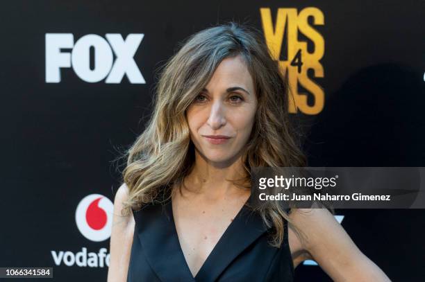 Marta Aledo attends 'Vis A Vis' photocall at Santo Mauro Hotel on November 29, 2018 in Madrid, Spain.