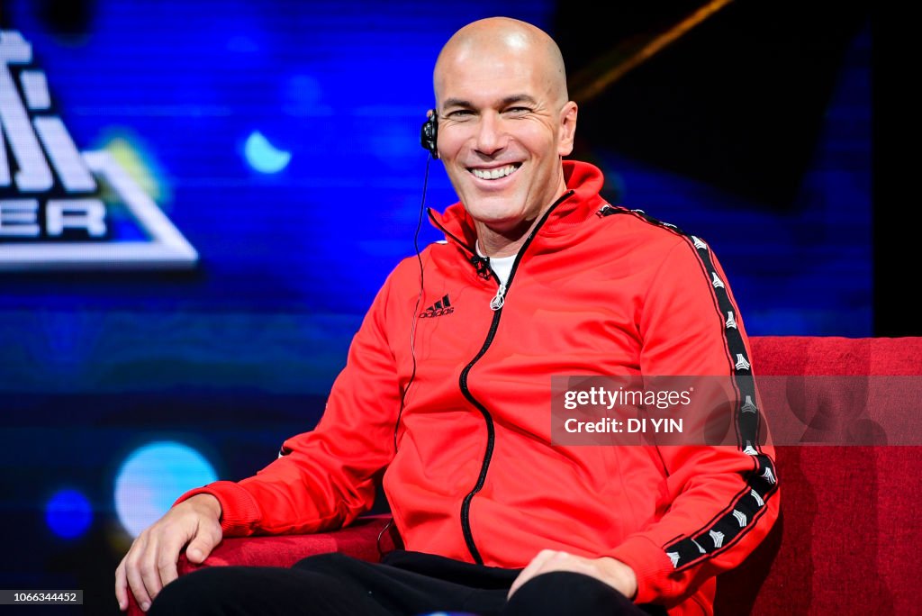 Zinedine Zidane - Photocall