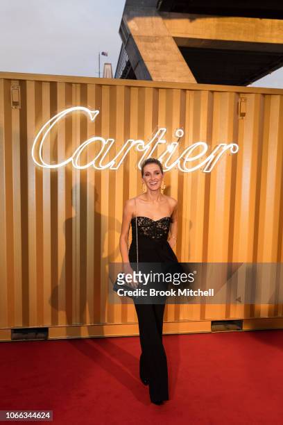Kate Waterhouse attends the Cartier Precious Garage Party on November 29, 2018 in Sydney, Australia.