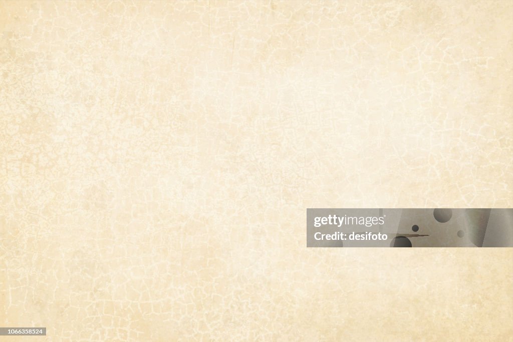 Old off white beige colored cracked effect wooden, wall texture vector background- horizontal