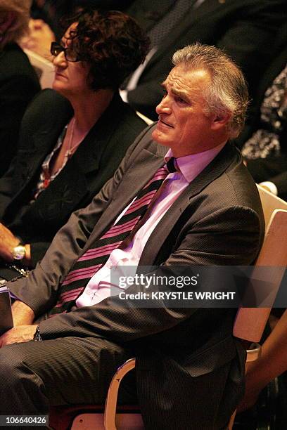 Adam Bonynge , the son of Australian opera legend Dame Joan Sutherland, attends her memorial service at the Sydney Opera House on November 9, 2010....