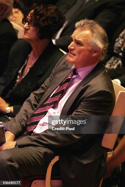 Adam Bonynge, the son of Dame Joan Sutherland, attends the Dame Joan Sutherland Memorial Service at the Sydney Opera House on November 9, 2010 in...