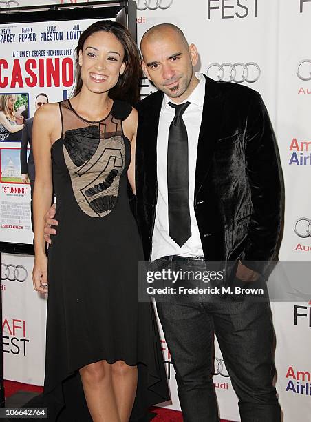 Filmmaker Pablo Trapero and actress Martina Gusman of the film "Carancho" arrive at AFI FEST 2010 presented by Audi held at the Grauman's Chinese...