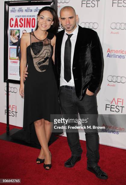 Filmmaker Pablo Trapero and actress Martina Gusman of the film "Carancho" arrive at AFI FEST 2010 presented by Audi held at the Grauman's Chinese...