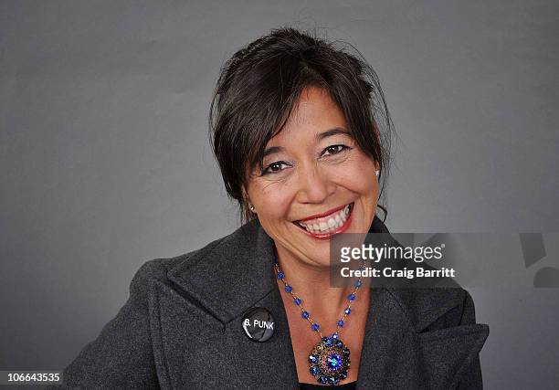 Screenwriter Georgia Sugimura Archer of the fiilm "Barbershop Punk" poses for a portrait during AFI FEST 2010 presented by Audi held at the Hollywood...