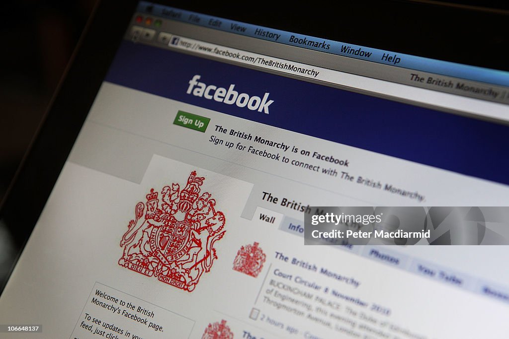 The British Monarchy Launch Their Own Facebook Page