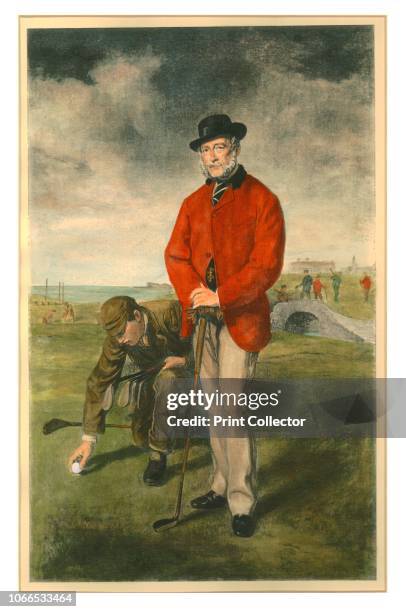 The Golfer', 19th century. Artist Unknown.