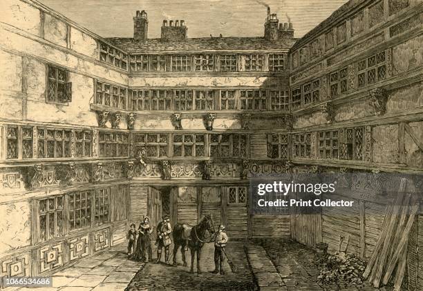 Sir R. Whittington's House, Crutched Friars, 1803', . View of the building of late sixteenth century style known as the mansion of Sir Richard...