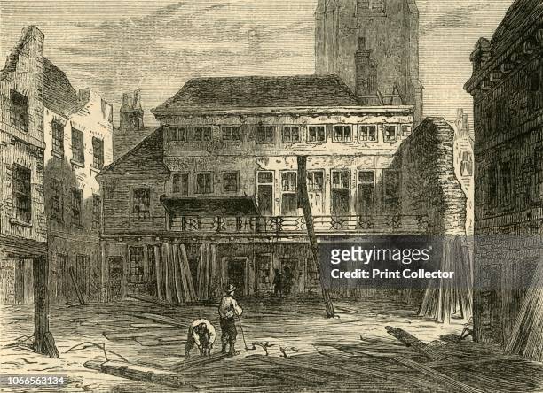 The Saracen's Head, Snow Hill', . The demolition of the celebrated tavern and coaching establishment, which stood on the north side of Snow Hill,...