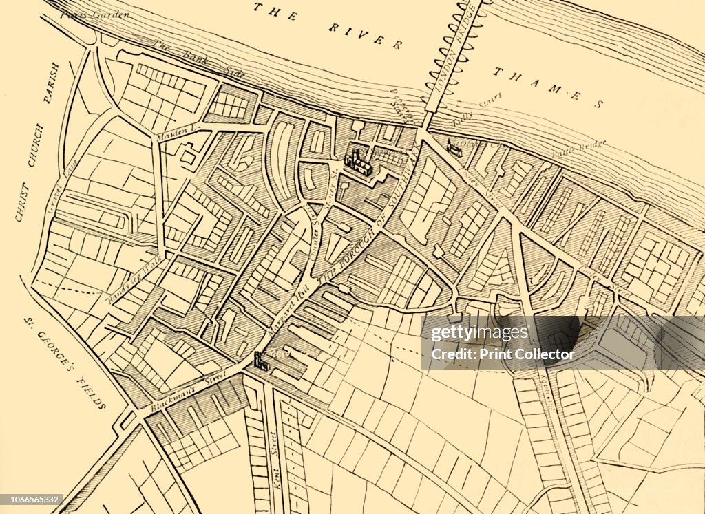 Map Of Southwark