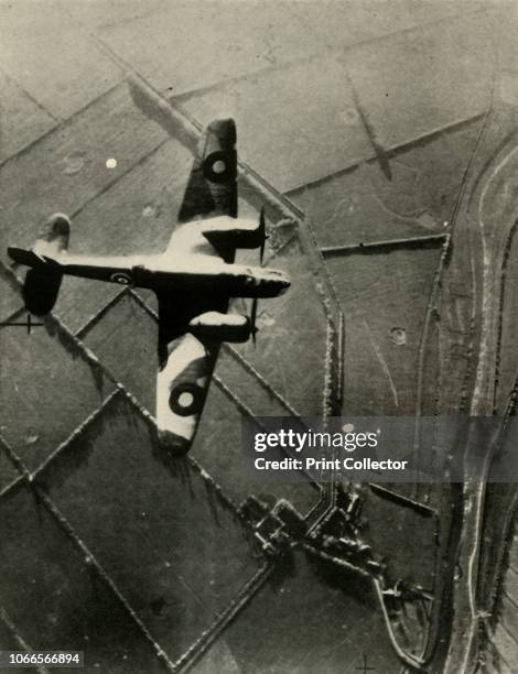 Blenheim Running Up To Its Target', 1939-1940, . From Fighter Pilot - A Personal Record of the Campaign in France. September 8th to June 13th, 1940....