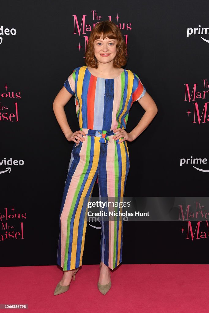Colby Minifie attends the "The Marvelous Mrs. Maisel" New York... News