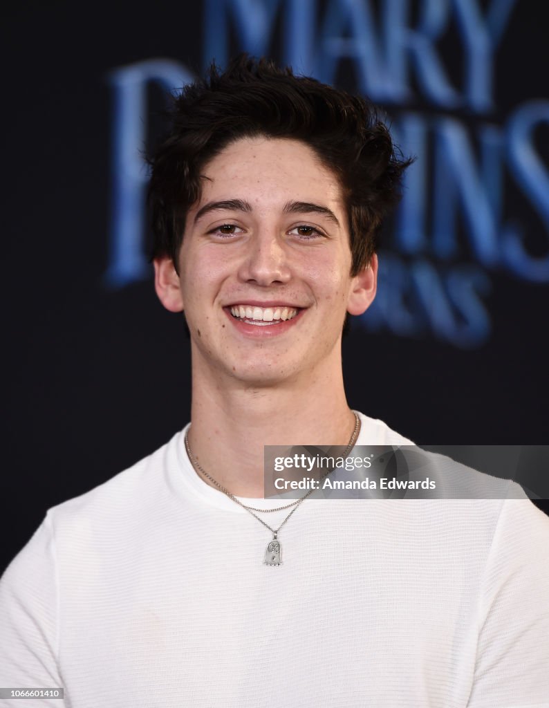 Premiere Of Disney's "Mary Poppins Returns" - Arrivals