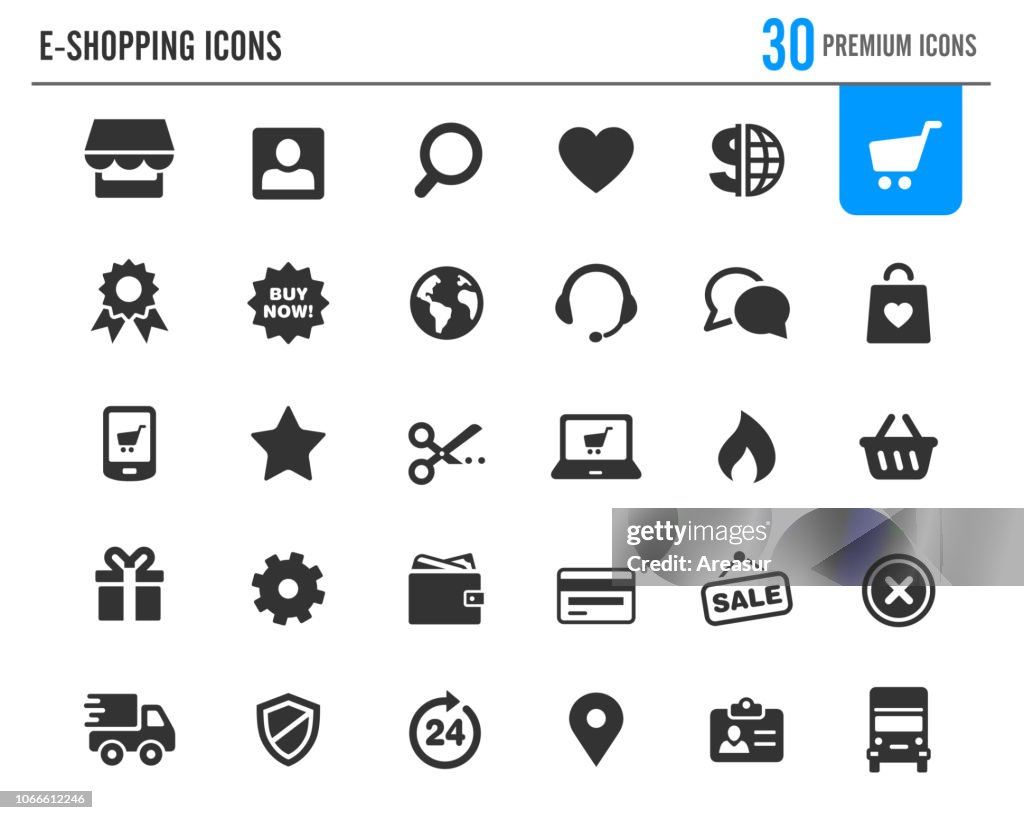 Iconos e-Shopping / / serie Premium
