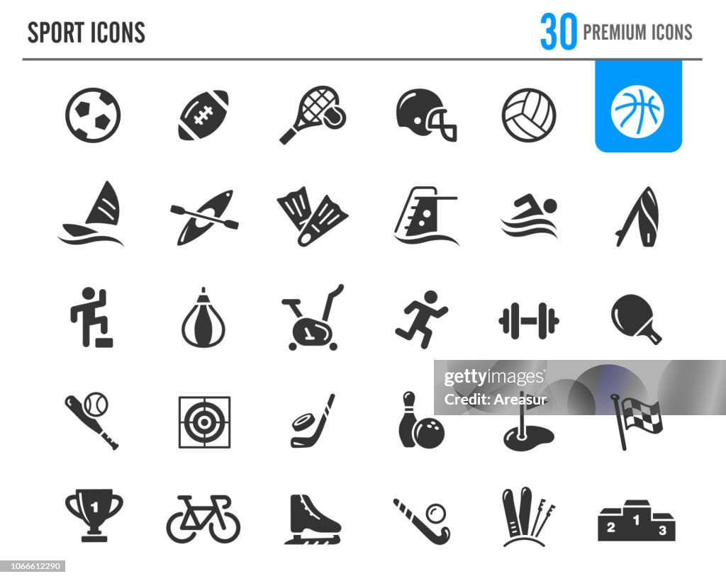 Sport pictogrammen / / Premium Modelle