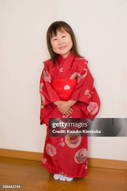 a girl with kimono - kazuko kimizuka stock pictures, royalty-free photos & images