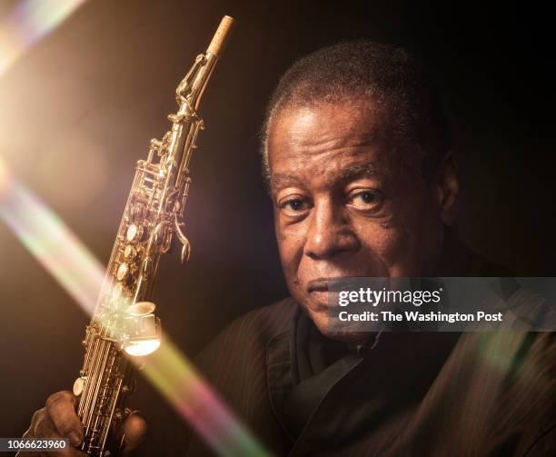 Jazz Musician and composer Wayne Shorter is a recipient of the 2018 Kennedy Center Honors. He is photographed on October 08, 2018 in Los Angeles,...