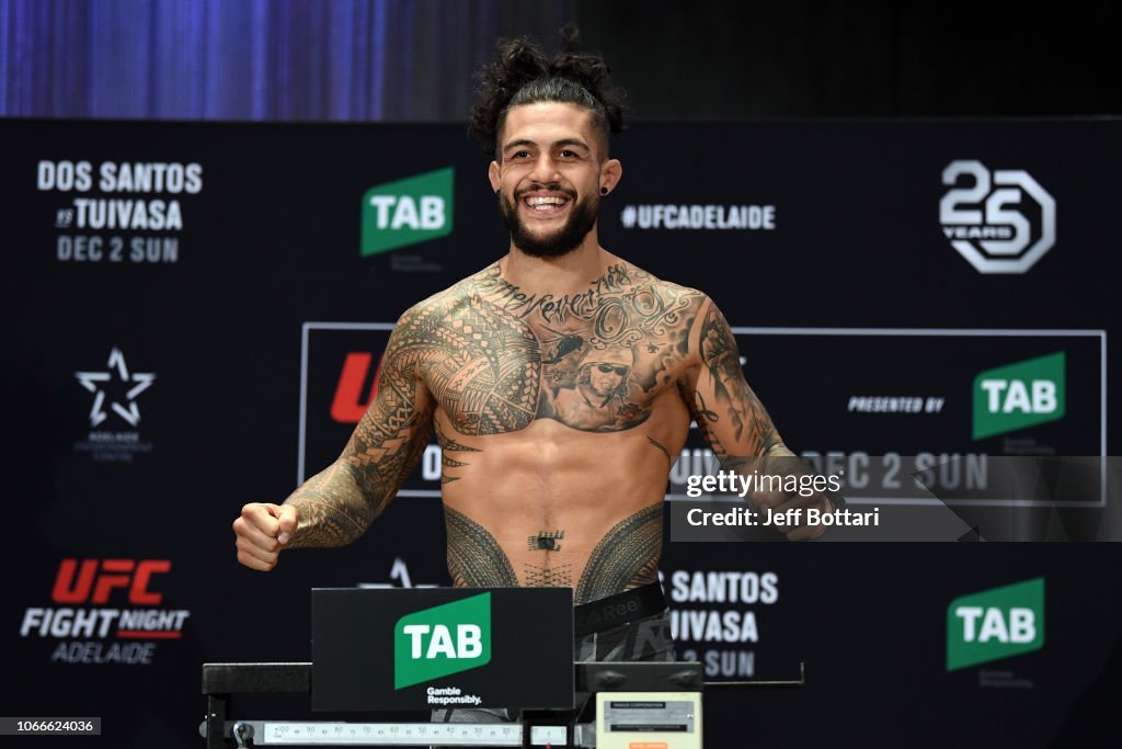 UFC Fight Night: Weigh-ins