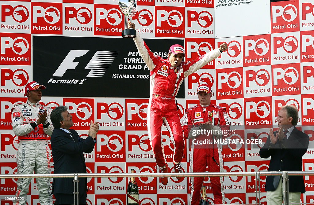 Ferrari Brazilian's driver Felipe Massa