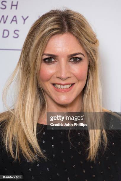 Lisa Faulkner attends the British Takeaway Awards, in association with Just Eat at The Savoy Hotel on November 05, 2018 in London, England.