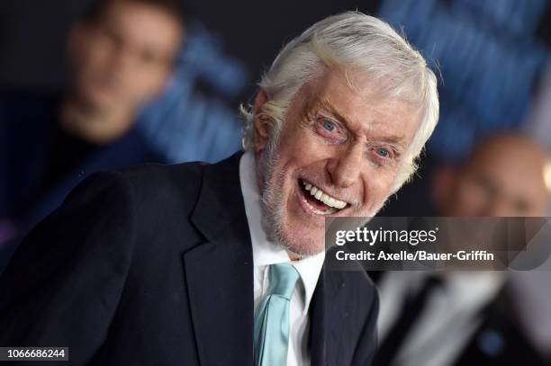 Dick Van Dyke attends the premiere of Disney's 'Mary Poppins Returns' at El Capitan Theatre on November 29, 2018 in Los Angeles, California.