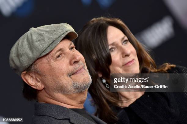 Billy Crystal and Janice Crystal attend the premiere of Disney's 'Mary Poppins Returns' at El Capitan Theatre on November 29, 2018 in Los Angeles,...