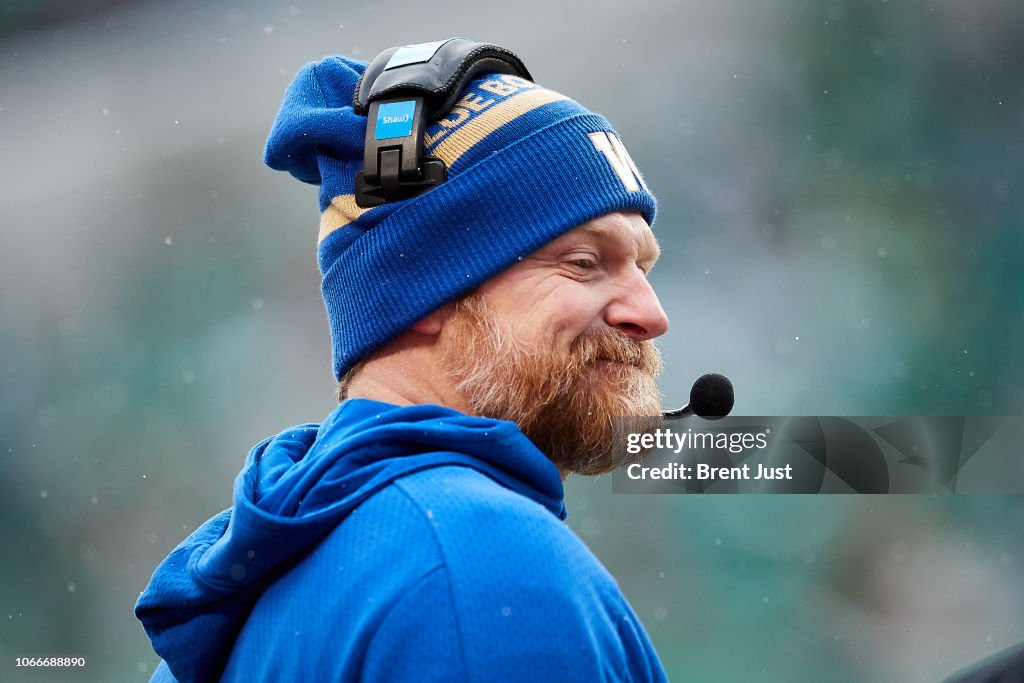 Western Semi-Final - Winnipeg Blue Bombers v Saskatchewan Roughriders