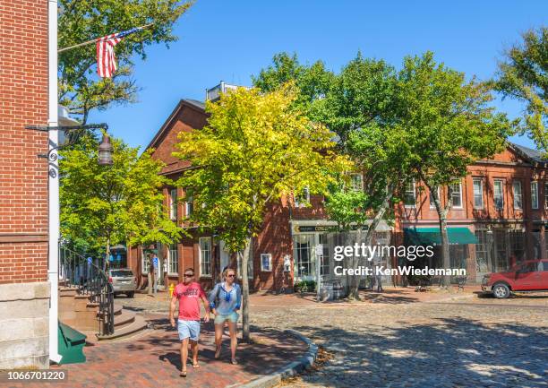 exploring nantucket village - nantucket stock pictures, royalty-free photos & images