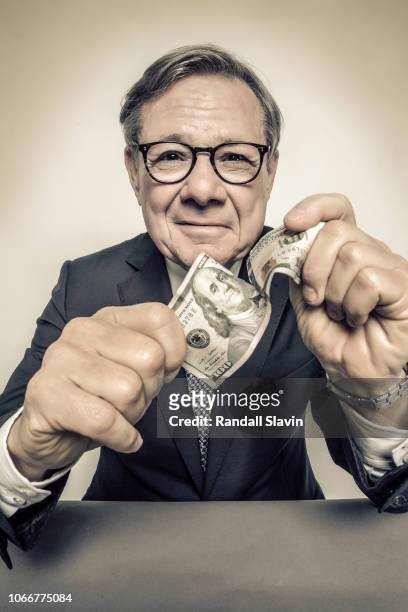 Co-founder of the Creative Artists Agency, Michael Ovitz is photographed for London Sunday Times on September 10, 2018 in Hollywood, California.