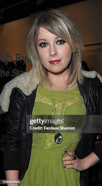 Victoria Hesketh attends the launch party of Lulu Guinness and Rob Ryan's Fan Bag at Air Gallery on November 10, 2010 in London, England.