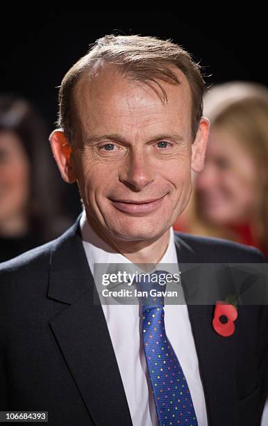 Andrew Marr attends the Galaxy National Book Awards at BBC Television Centre on November 10, 2010 in London, England.