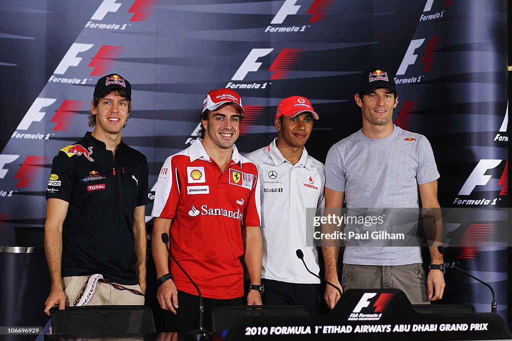 F1 Grand Prix of Abu Dhabi - Previews