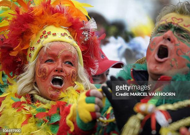 The beginning of the carnival season is celebrated, on the Vrijthof in Maastricht, The Netherlands. The season officially begins on 11 November , at...