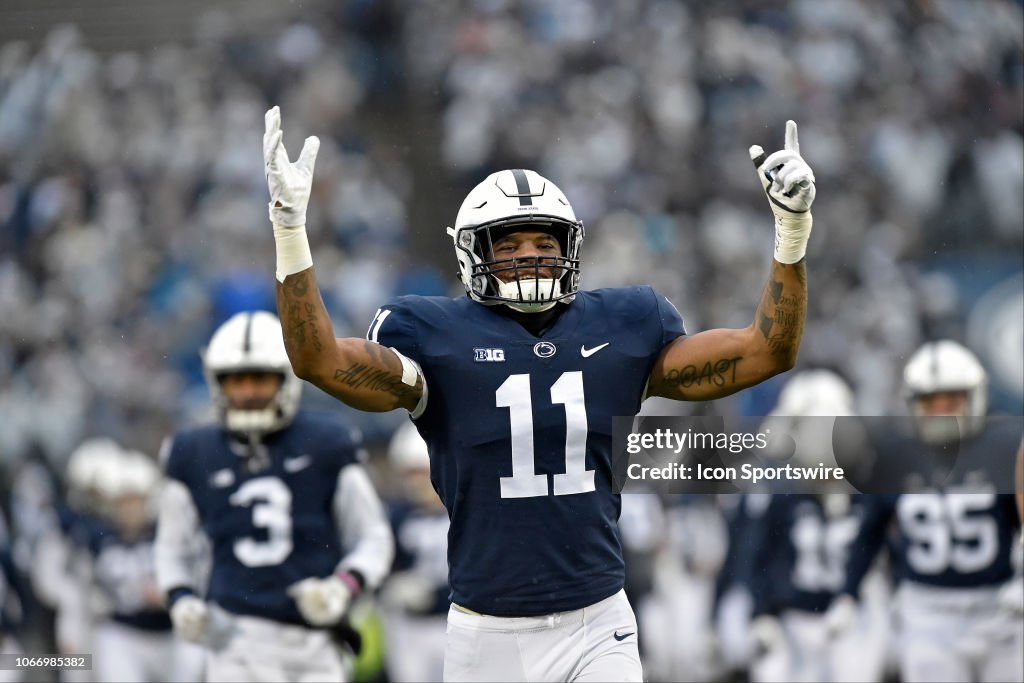 COLLEGE FOOTBALL: NOV 24 Maryland at Penn State