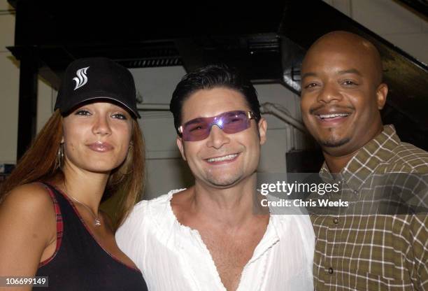 Susie Sprague, Corey Feldman & Todd Bridges during David Spade and Co-Stars from Paramount Pictures' "Dickie Roberts: Former Child Star" Tape...